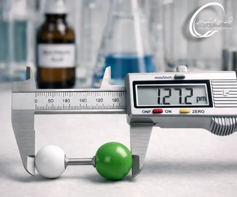 طول پیوند در اسید کلریدریک و نحوه اندازه گیری آن