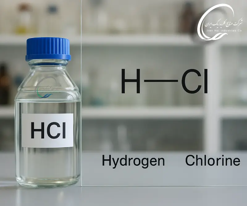 فرمول شیمیایی اسید کلریدریک (HCL) و اجزای آن